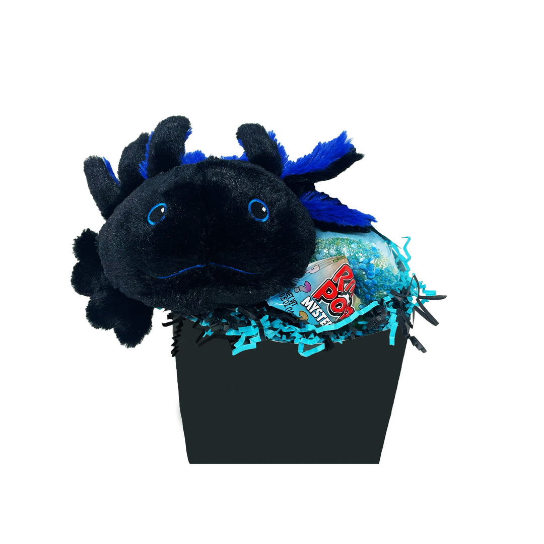 Kids Axolotl Warmie Basket